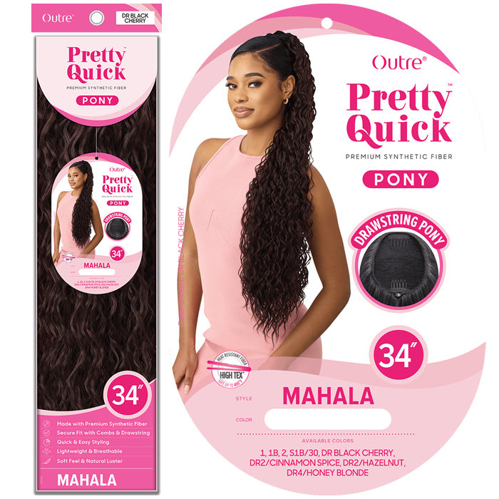Outre Pretty Quick Drawstring Ponytail - MAHALA