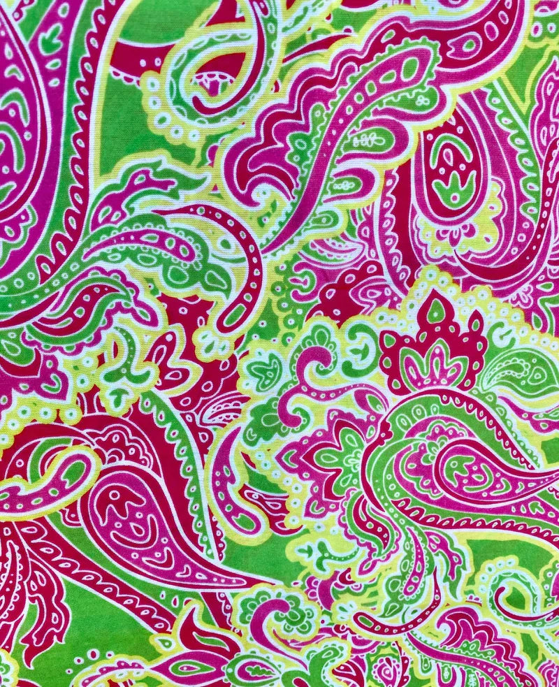 Pink Paisley Tube Turban | Headbands of Hope