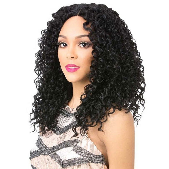 It's a Wig Quality Wig Human Hair Blend Lace Front Wig - LACE BUNDLE JERRY