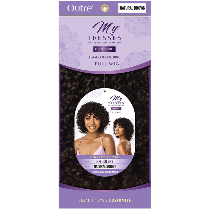 Outre MyTresses Purple Label Unprocessed Human Hair Full Wig JOLENE