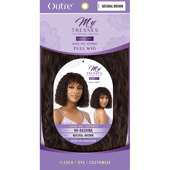 Outre Mytresses 100% Unprocessed Human Hair Full Cap Wig - RASHINA