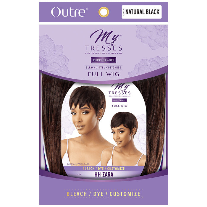 Outre MyTresses Purple Label 100% Unprocessed Human Hair Full Wig HH - ZARA