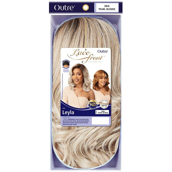 Outre Pre-Plucked HD Transparent Lace Front Wig - LEYLA