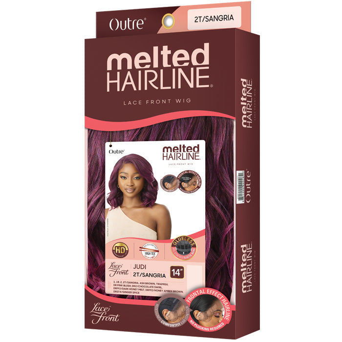 Outre Melted Hairline Glueless HD Lace Front Wig - JUDI