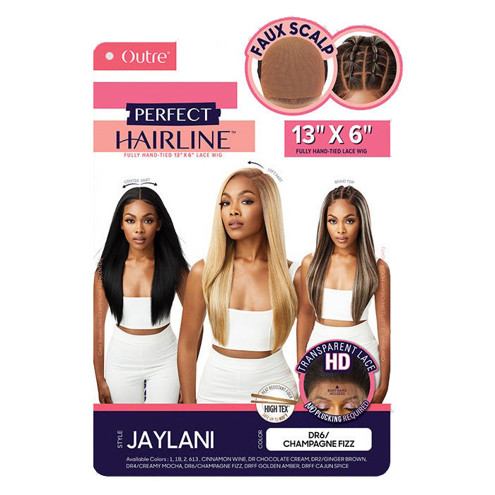 Outre Perfect Hairline Glueless HD 13x6 Faux Scalp Lace Front Wig - JAYLANI