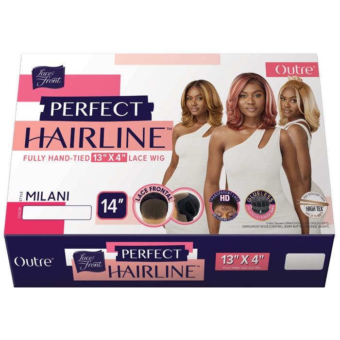 Outre Perfect Hairline Glueless 13x4 HD Lace Front Wig - MILANI