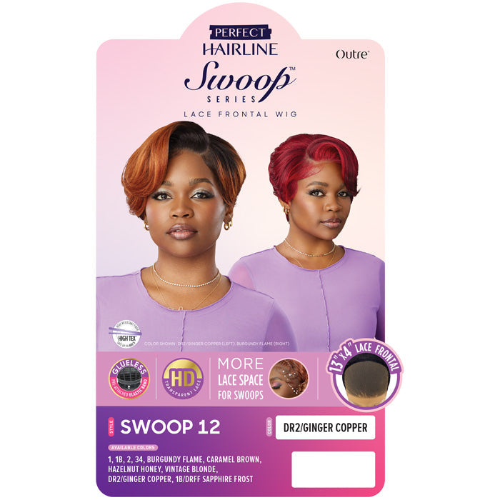 Outre Perfect Hairline Swoop Series Glueless 13x4 HD Lace Front Wig - SWOOP 12