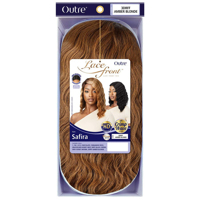 Outre Pre-Plucked HD Transparent Lace Front Wig - SAFIRA