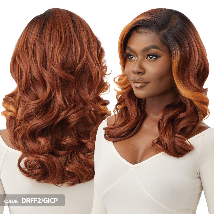 Outre Sleek Lay HD Deep C-Part Lace Front Wig - ANTALIA