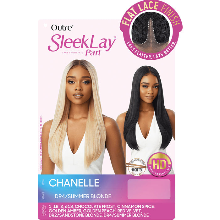 Outre Sleek Lay Part HD Lace Front Wig - CHANELLE