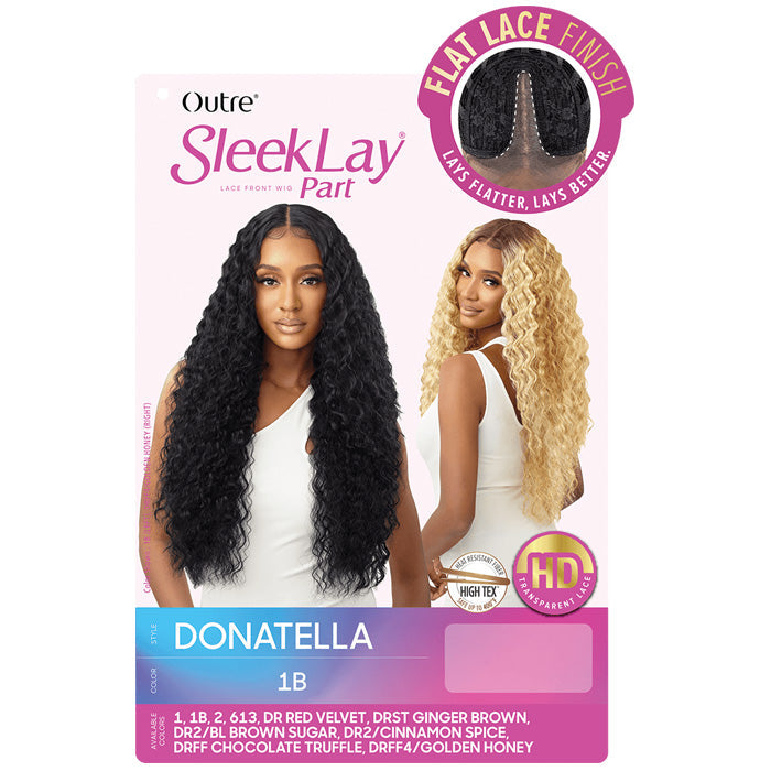 Outre SleekLay HD Part Flat Lace Finish Front Wig - DONATELLA