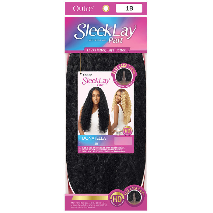 Outre SleekLay HD Part Flat Lace Finish Front Wig - DONATELLA