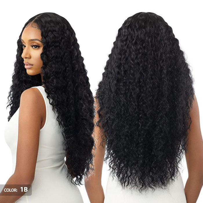 Outre SleekLay HD Part Flat Lace Finish Front Wig - DONATELLA