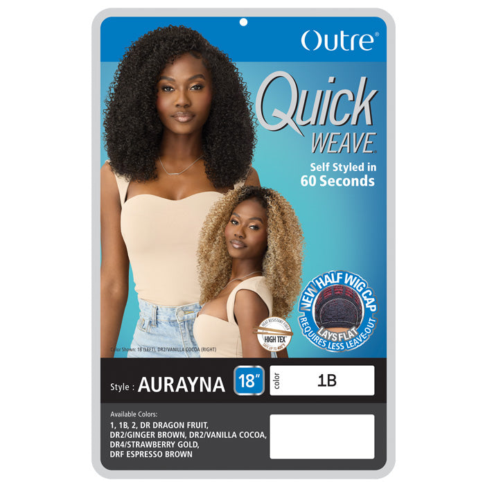 Outre Quick Weave Half Wig - AURAYNA