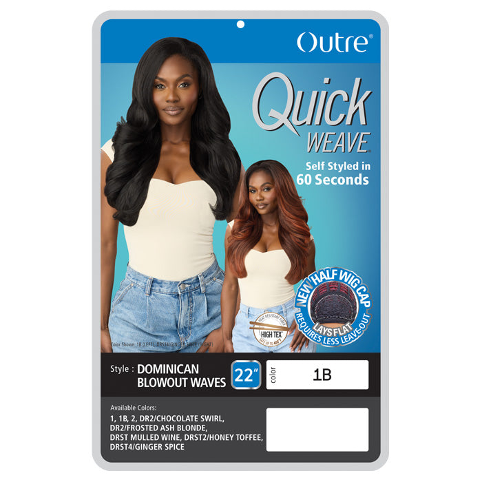 Outre Quick Weave Half Wig - DOMINICAN BLOWOUT WAVES