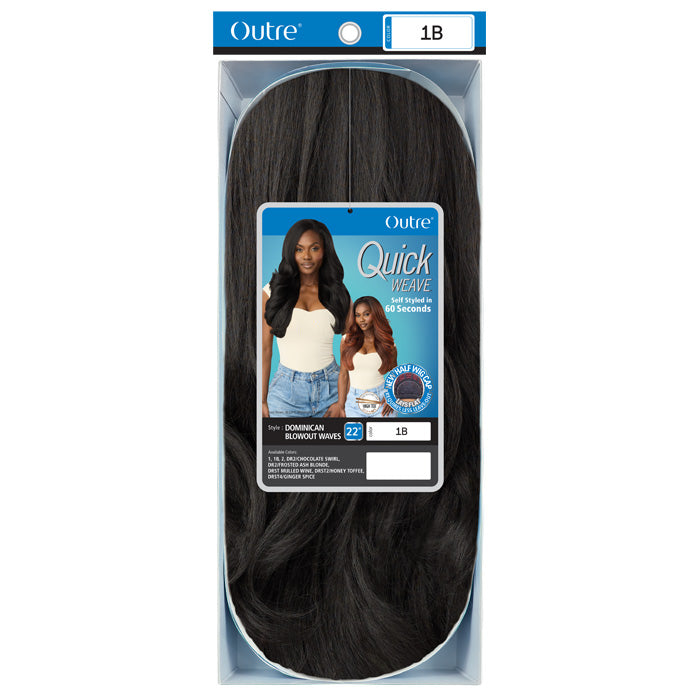 Outre Quick Weave Half Wig - DOMINICAN BLOWOUT WAVES