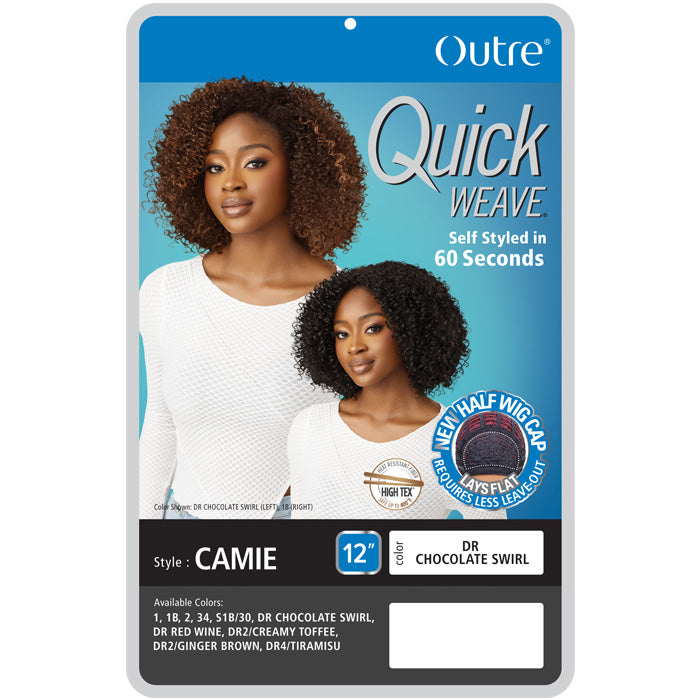 Outre Quick Weave Half Wig Cap - CAMIE