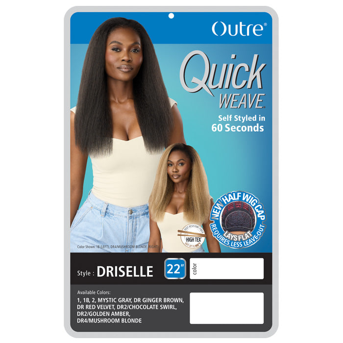 Outre Quick Weave Half Wig - DRISELLE