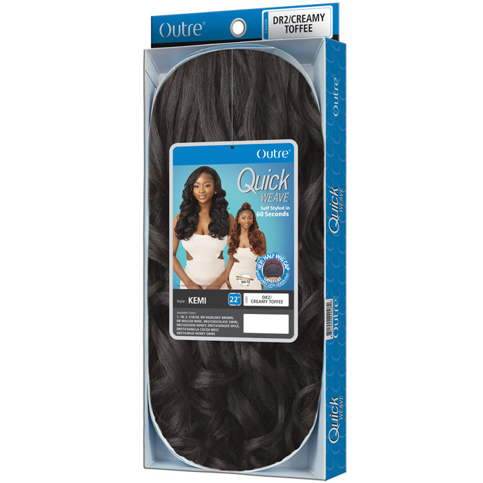 Outre Quick Weave Half Wig Cap - KEMI