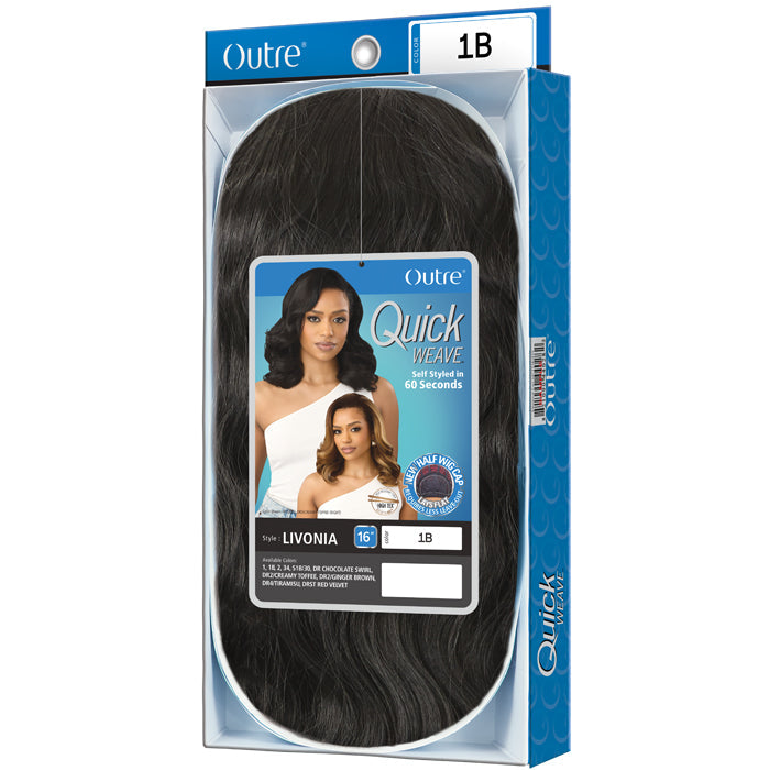 Outre Quick Weave Half Wig - LIVONIA