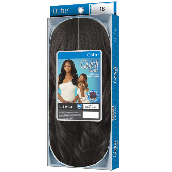 Outre Quick Weave Half Wig - SEVILLE
