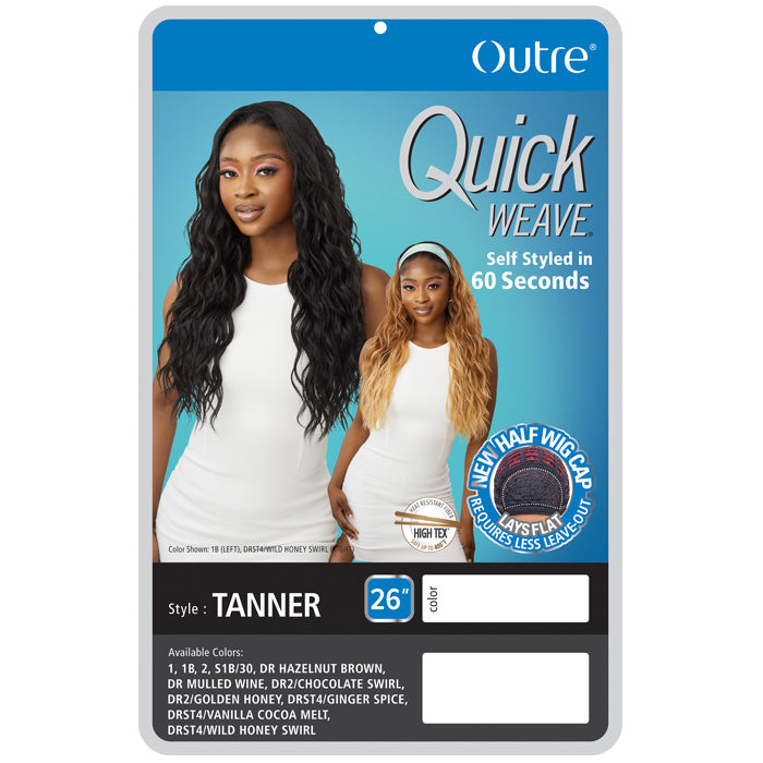 Outre Quick Weave Half Wig - TANNER
