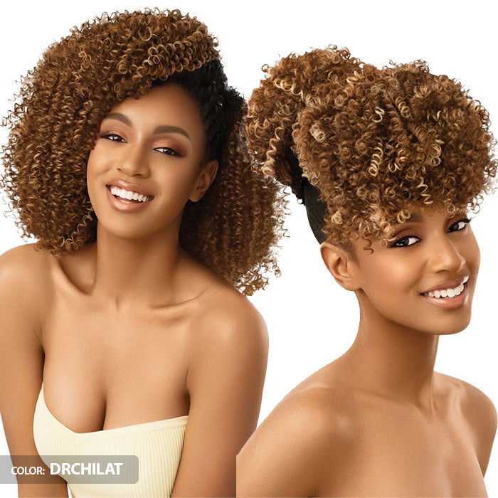 Outre Converti-Cap Deluxe Half Wig - AFTER MIDNIGHT