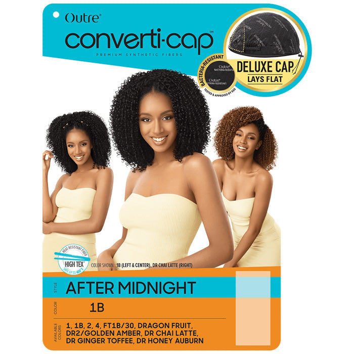 Outre Converti-Cap Deluxe Half Wig - AFTER MIDNIGHT