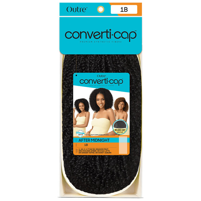 Outre Converti-Cap Deluxe Half Wig - AFTER MIDNIGHT
