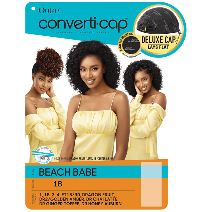 Outre Converti-Cap Deluxe Half Wig - BEACH BABE
