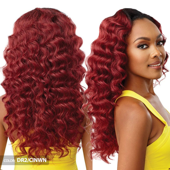 Outre Converi Cap Deluxe Half Wig - CASCADE QUEEN