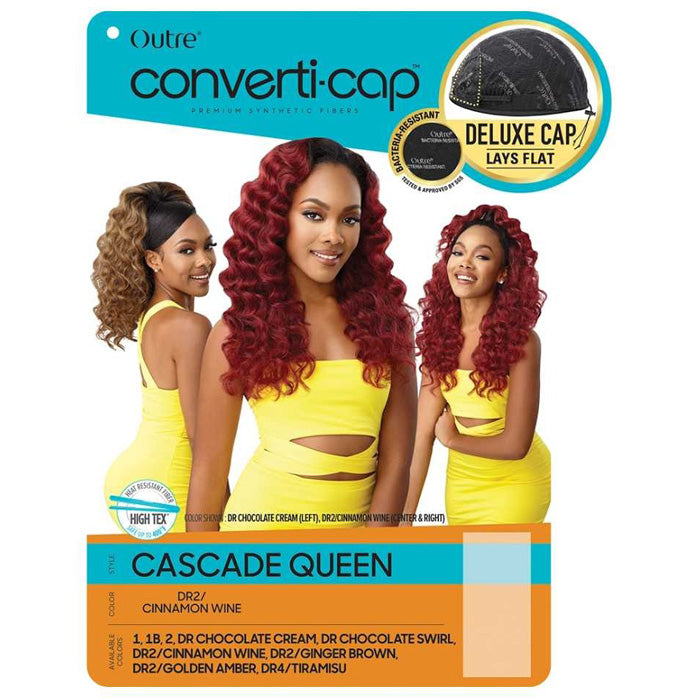 Outre Converi Cap Deluxe Half Wig - CASCADE QUEEN
