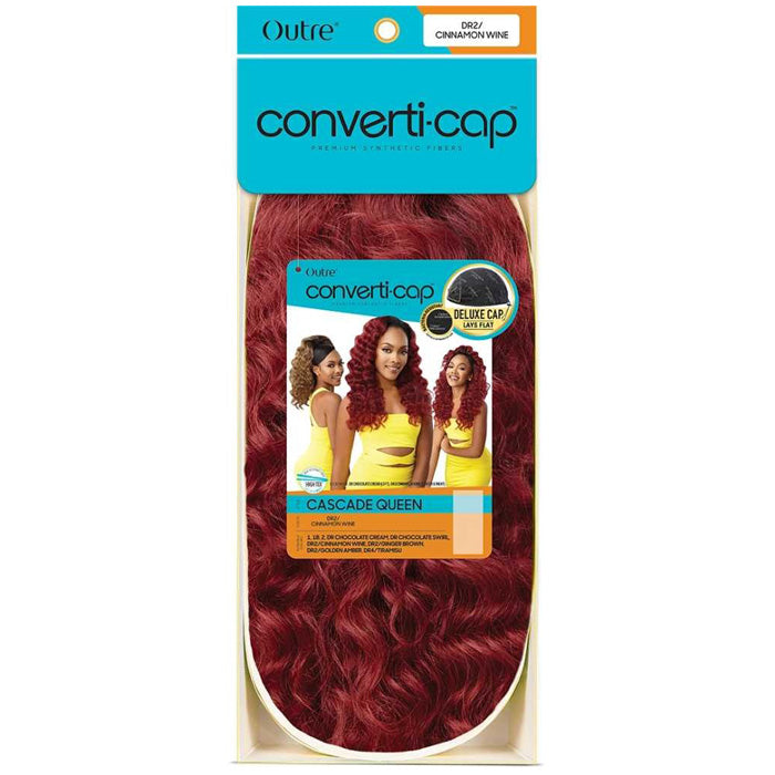 Outre Converi Cap Deluxe Half Wig - CASCADE QUEEN