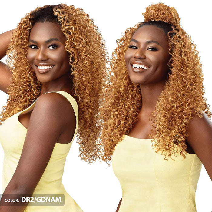 Outre Converti Cap Deluxe Half Wig - DOMINICAN BOUNCE