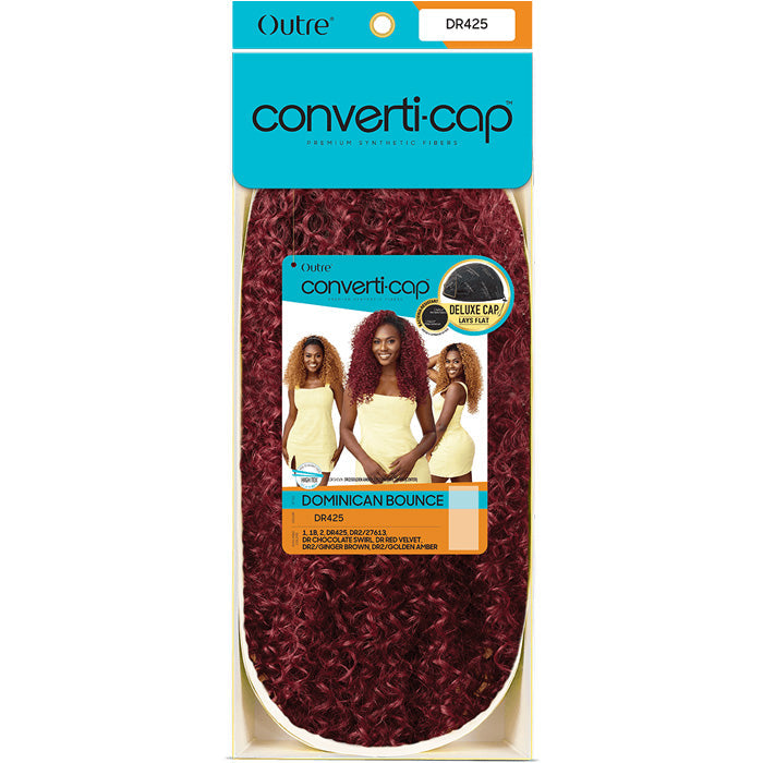 Outre Converti Cap Deluxe Half Wig - DOMINICAN BOUNCE