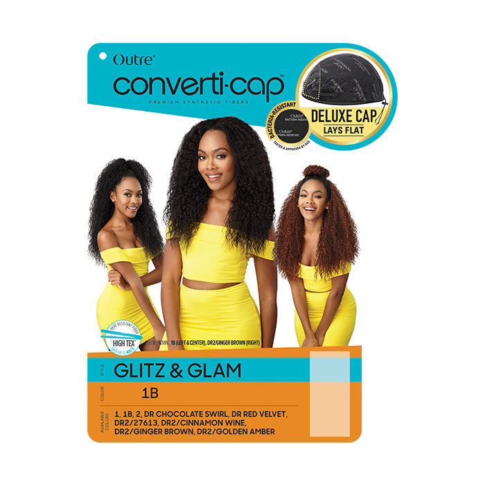 Outre Converti-Cap Deluxe Half Wig - GLITZ & GLAM
