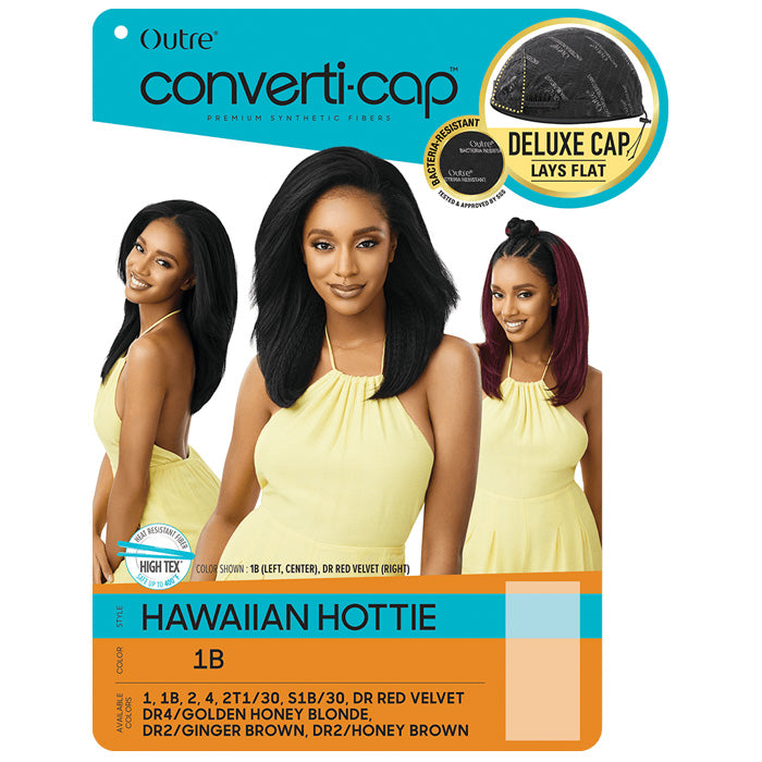 Outre Converti-Cap Deluxe Half Wig - HAWAIIAN HOTTIE