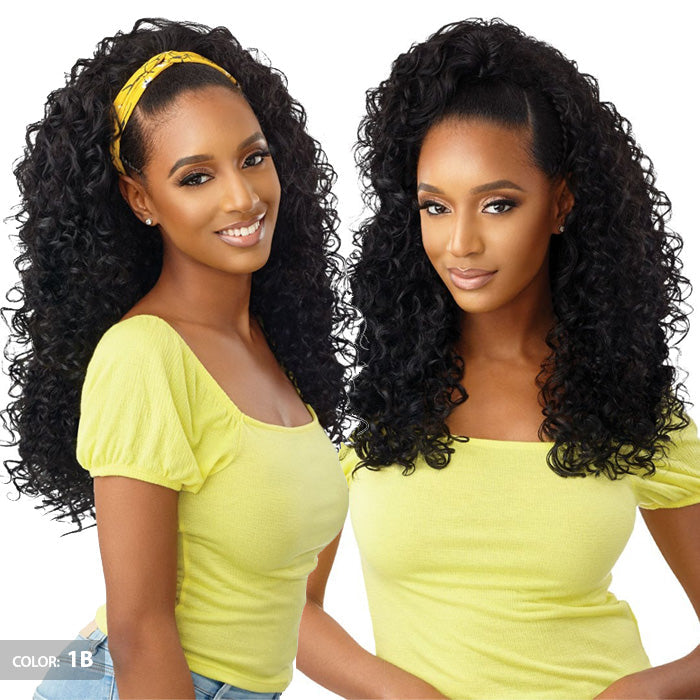 Outre Converti Cap Deluxe Half Wig - HONEY BUNCHES