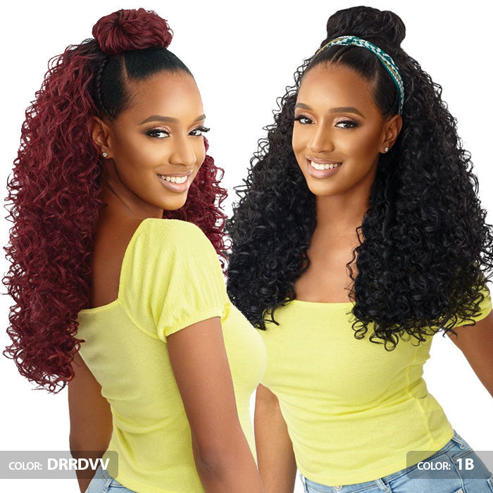 Outre Converti Cap Deluxe Half Wig - HONEY BUNCHES
