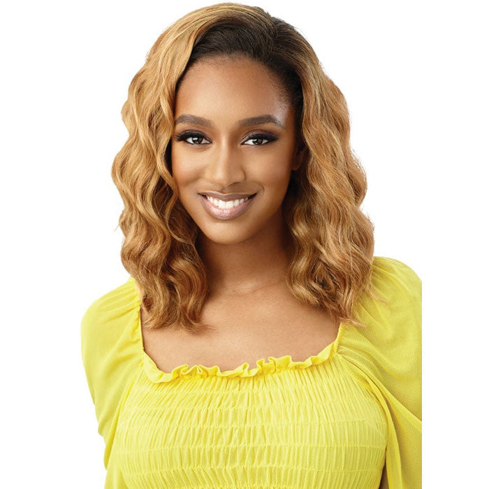 Outre Converti Cap Half Wig - HOLLYWOOD WAVES