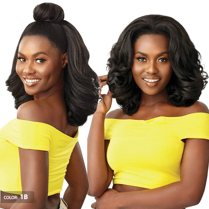 Outre Converti Cap Deluxe Half Wig - LADY LIONESS