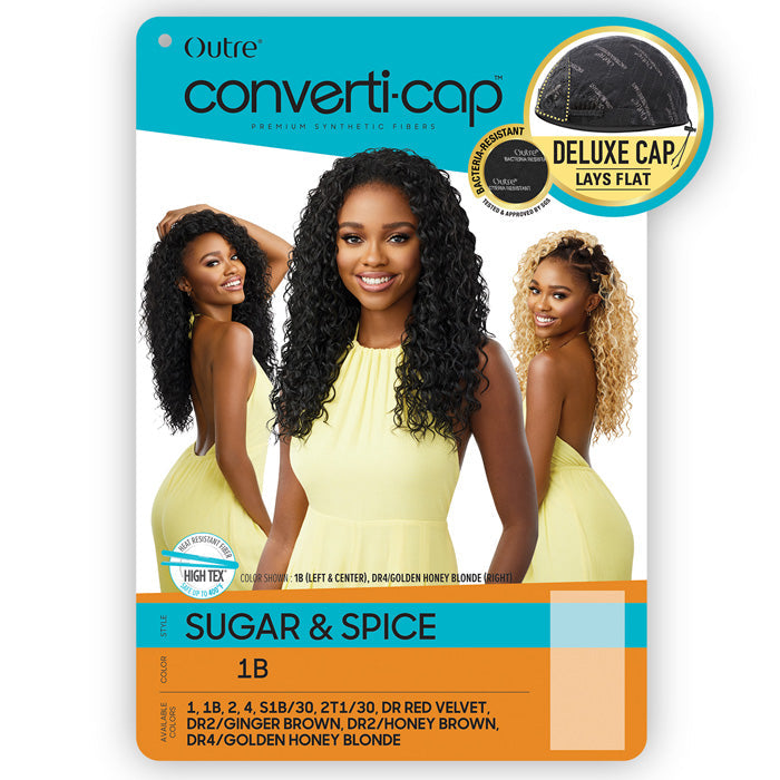 Outre Converti-Cap Half Wig - SUGAR & SPICE