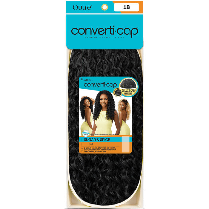 Outre Converti-Cap Half Wig - SUGAR & SPICE