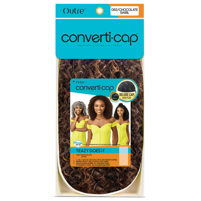 Outre Converti Cap Half Wig - TEAZY DOES IT