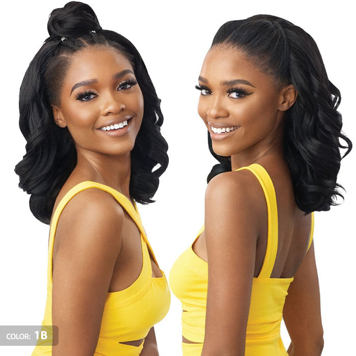Outre Converti Cap Deluxe Half  Wig - VELVETY SWIRLS
