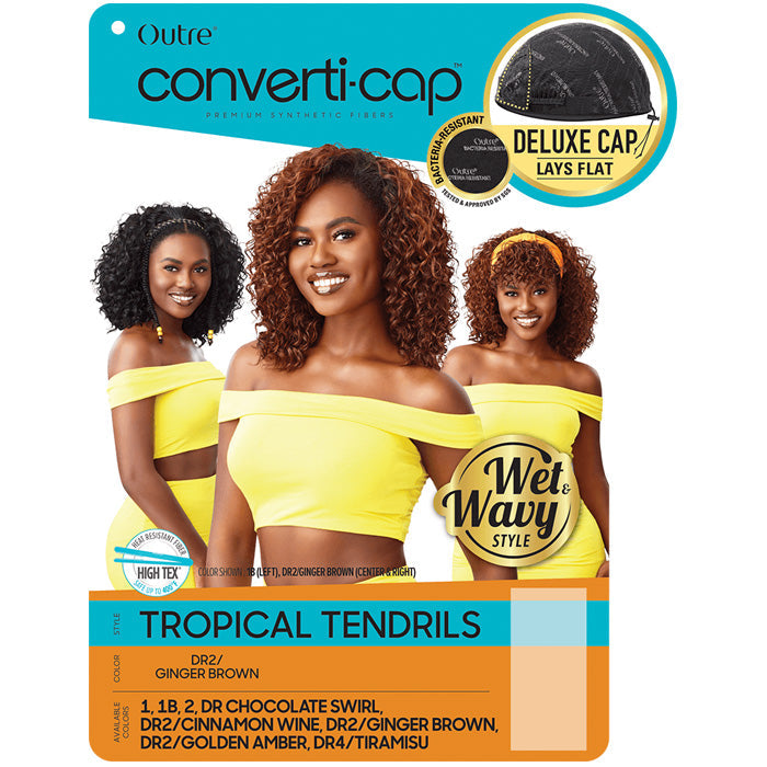 Outre Converti Cap Deluxe Half Wig - TROPICAL TENDRILS