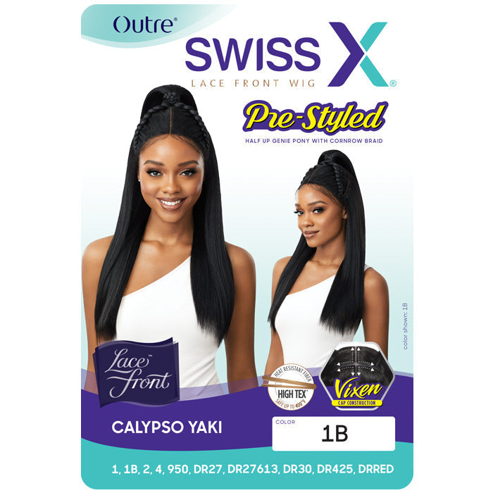 Outre Swiss X Glueless Pre-Styled Lace Front Wig - CALYPSO YAKI