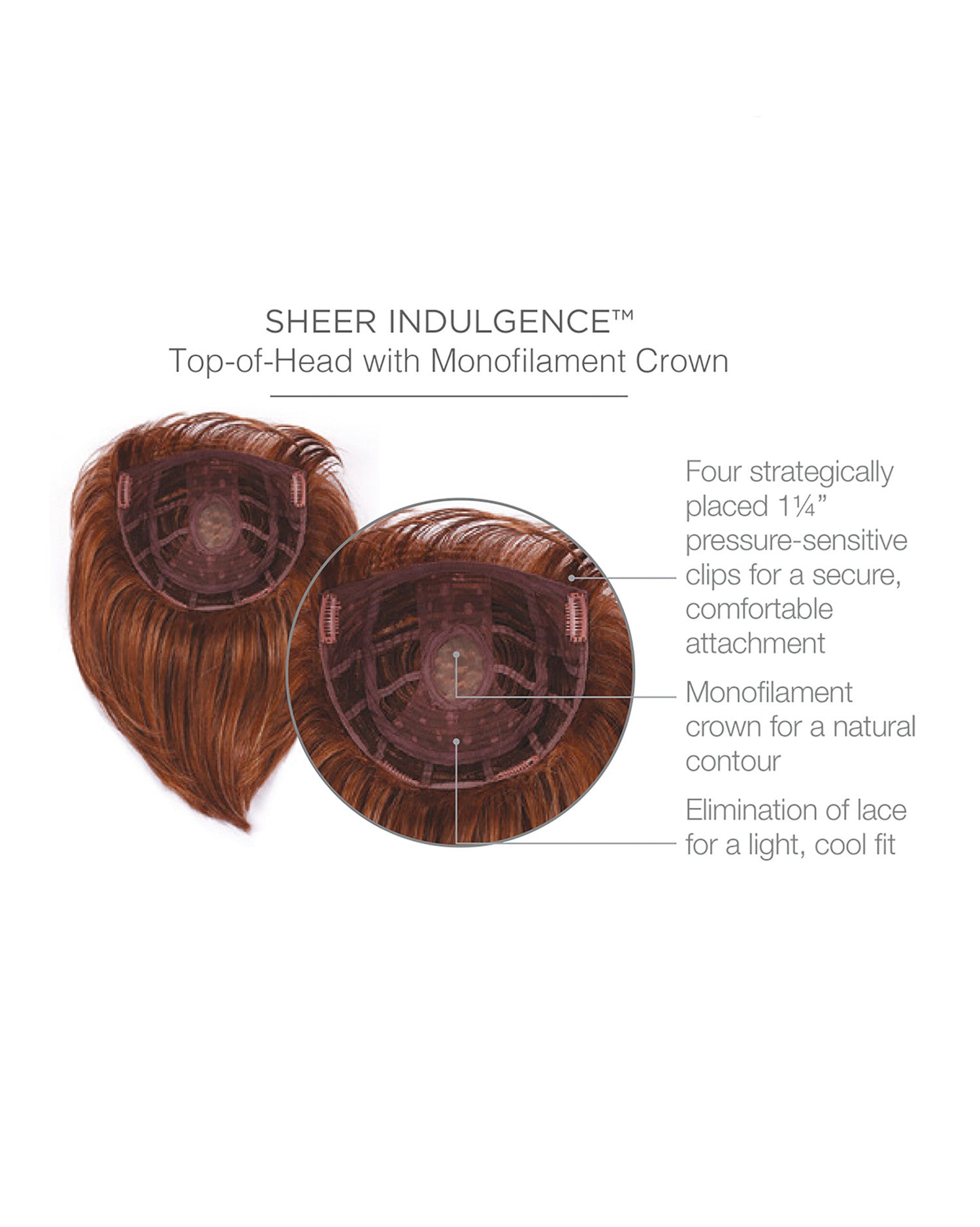 Faux Fringe Topper by Raquel Welch | Transformations | Synthetic Fiber