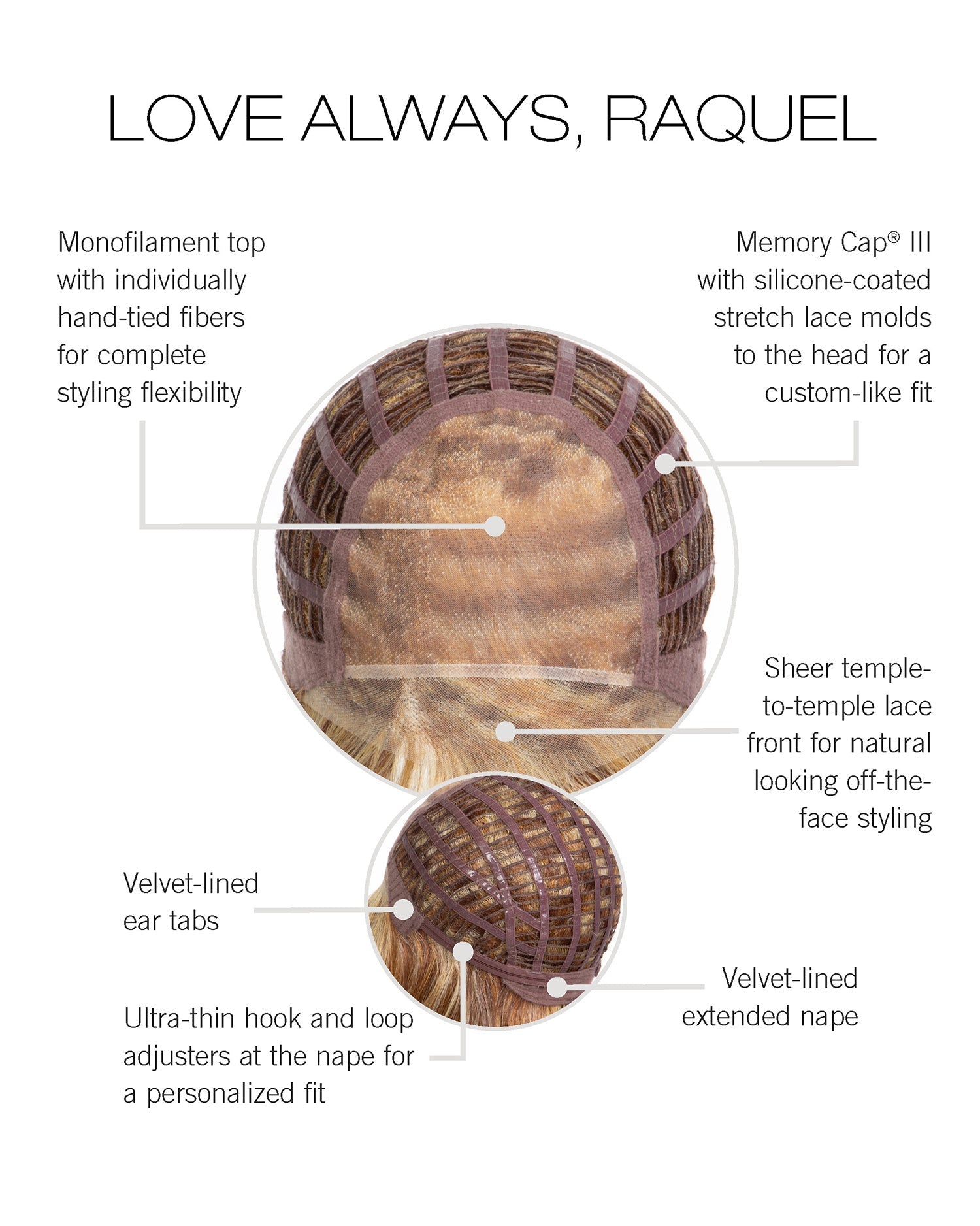 Love Always, Raquel by Raquel Welch | Heat Friendly Synthetic