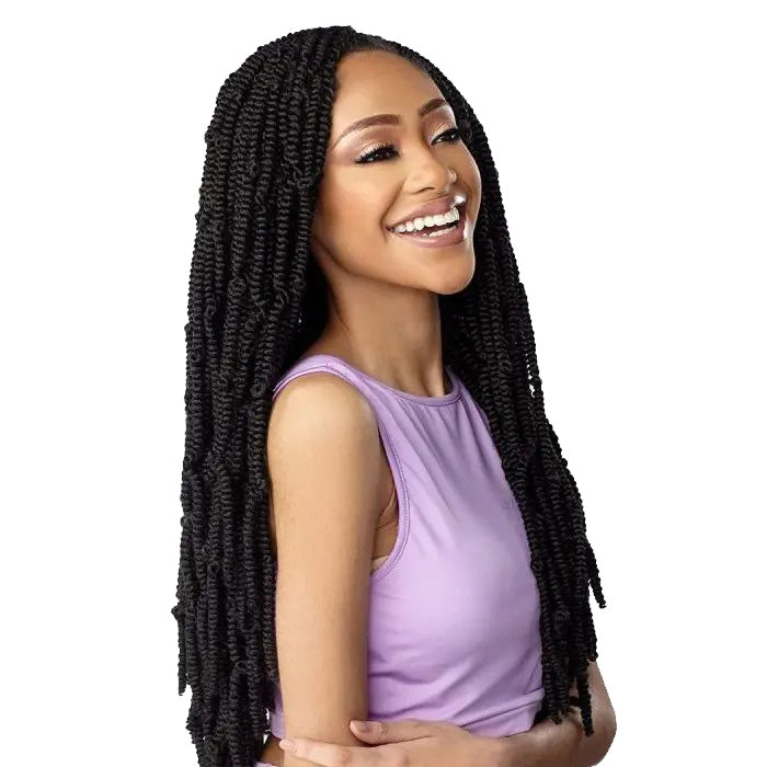 Sensationnel Lulutress Pre-Looped Crochet Braid - 3X BOMB TWIST 18"